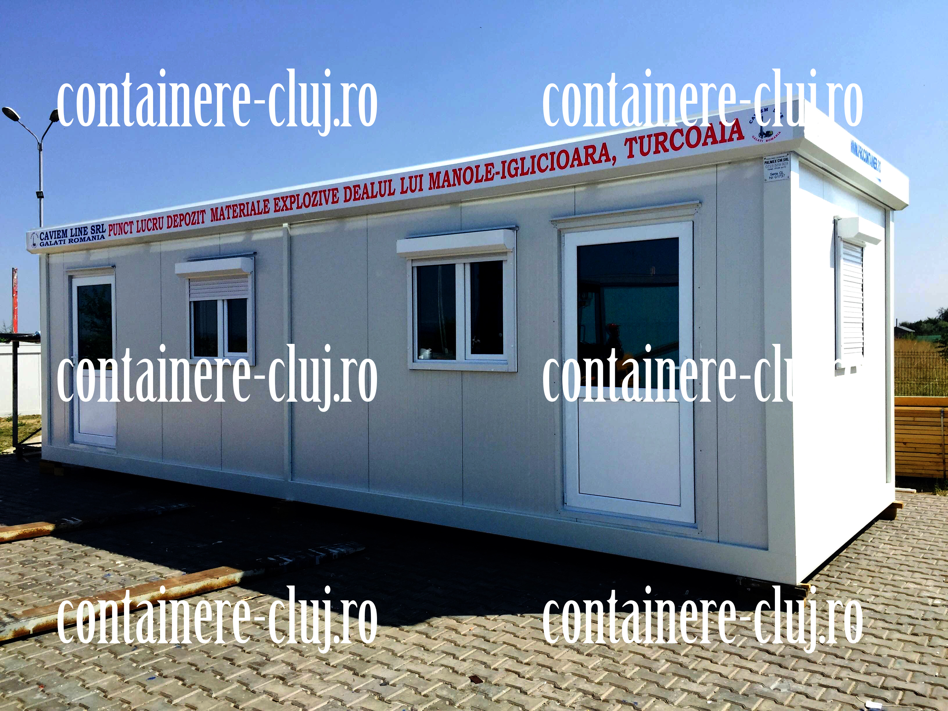 garaje pe structura metalica Cluj